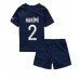 Cheap Paris Saint-Germain Achraf Hakimi #2 Home Football Kit Children 2022-23 Short Sleeve (+ pants)